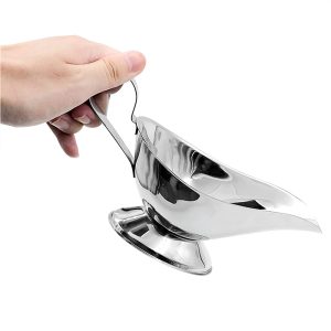 Stainless Steel Gravy Boat Sauce - Image 6
