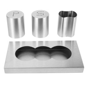 Stainless Steel Salt And Pepper With Toothpick - Image 4