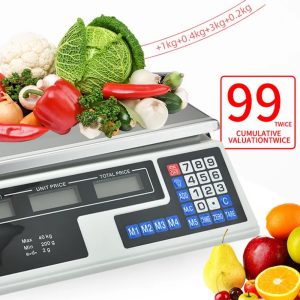 40Kg Rechargeable Electronic Digital Pricing & Weighing Scale - Image 5