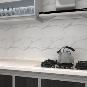 High Gloss Marble Effect PVC Wall Sticker Self Adhesive - Image 7