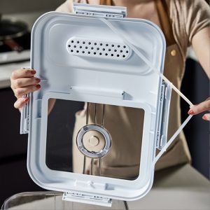 Grain Dispenser, Reusable Cereal Dispenser, Rice Storage Containers Box - Image 3