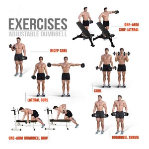 15KG Adjustable Chrome Dumbbells Weights Quick Conversion With Nonslip Connecting - Image 6