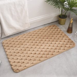 Bathroom non-slip Conical pattern quick dry foot mat 50x80cm - Image 6