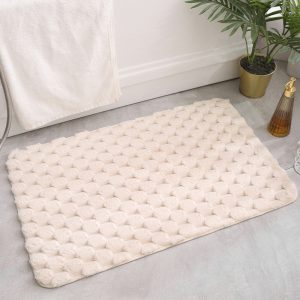 Bathroom non-slip Conical pattern quick dry foot mat 50x80cm - Image 7