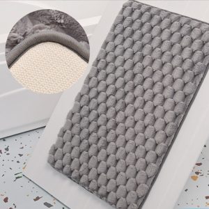 Bathroom non-slip Conical pattern quick dry foot mat 50x80cm - Image 3