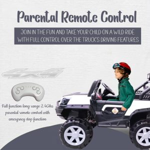 U500 Battery Operated 4X4 Ride on Electric Jeep for Kids - Red - Image 3