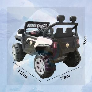 U500 Battery Operated 4X4 Ride on Electric Jeep for Kids - Red - Image 4