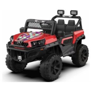 U500 Battery Operated 4X4 Ride on Electric Jeep for Kids - Red - Image 5