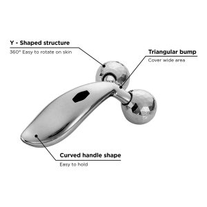 3D Manual Roller Face Body Massager Skin Lifting ZL-117 - Image 4