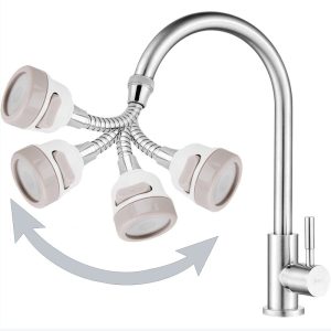 Rotary Faucet Water Rotatable Mist Head Adapter 360 Degree - Image 2