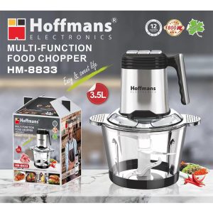 Hoffmans HM-8833, Grinder Food Processor 3.5 Ltr - Image 2