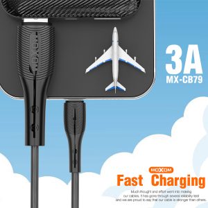 Moxom MX-CB79, USB Charging Cable, 1 Meter - Image 3