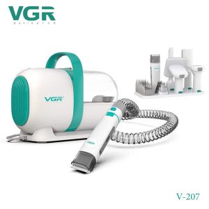 VGR V-207 Rechargeable Professional 7-in-1 Pet Grooming Kit & Vacuum with High Suction Power - Image 8