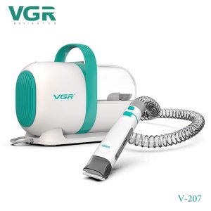 VGR V-207 Rechargeable Professional 7-in-1 Pet Grooming Kit & Vacuum with High Suction Power - Image 9