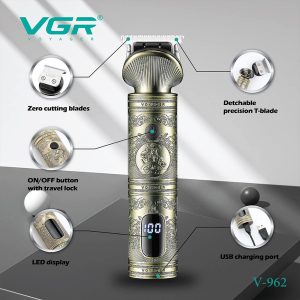 Vgr V-962, Rechargeable Professional Hair Trimmer - Image 3