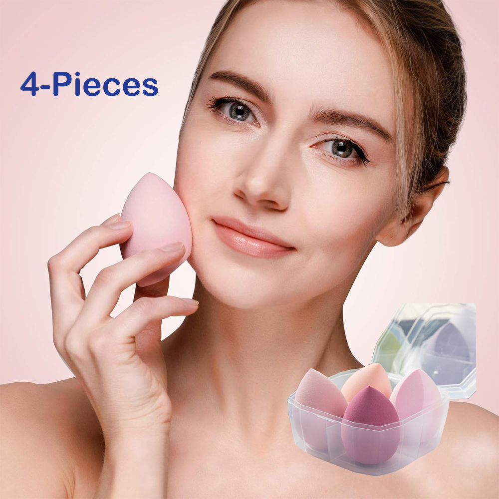 4Pieces Makeup Sponge Dry&Wet Official site