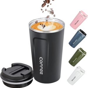 Travel Double Wall Vacuum Stainless Steel Coffee Cup