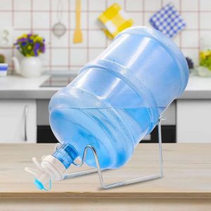 Stainless Steel Water Dispenser Stand with Valve - Image 3