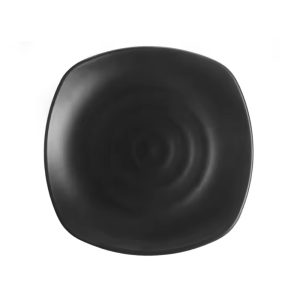 Plate Black Melamine Dinnerware - Image 3