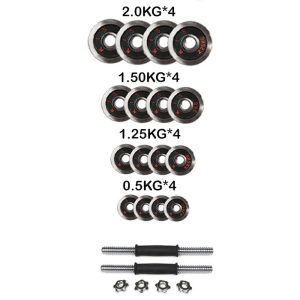 25KG Adjustable Chrome Dumbbells Weights Quick Conversion ( 1-Pair ) - Image 3