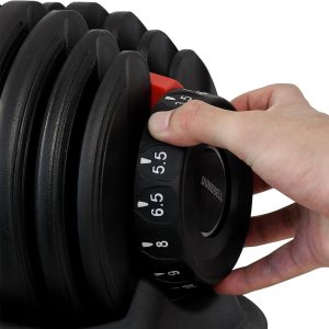 24kg Adjustable Dumbbell 2.5 to 24 Kg Multi Weight In LBS With Holder ( 1-Pieces ) - Image 3