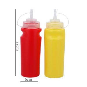 2-Pieces 500ml Red and Yellow Bottle - Image 5
