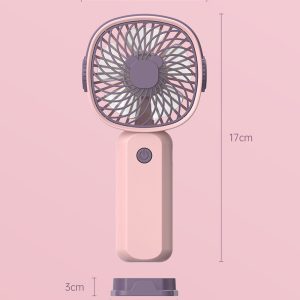 Portable Fan, 2000mAh Battery Operated with Mobile Holder - Image 5