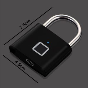 Fingerprint Padlock for Locker, Gym, Door, Luggage - Image 7