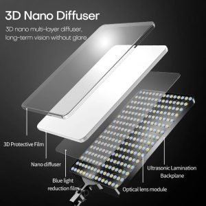 PL-48 Large Panel Photographic Led Fill Light Studio Light with Remote & Tripod - Image 7
