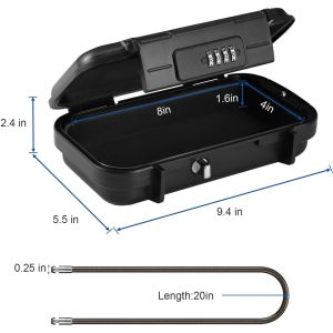 Portable Safe Lock with Cable and Code - Image 5