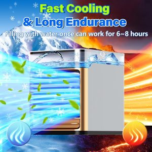 5W USB Rechargeable Air Cooler 500ml  944 - Image 8