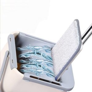 Free Hand Washing Magic Automatic Spin Mop+2 Washable Microfiber Pads - Image 3