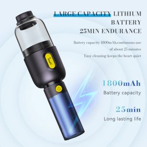 BowAI OBX5 High Power Car Home Wireless Handheld Vacuum Cleaner Rechargeable - Image 7