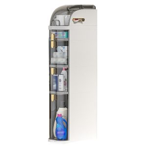 Slim 2/3/4-Tiers Rolling Storage Cart - Image 9
