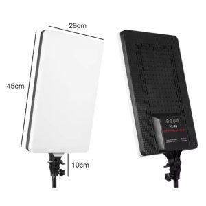 PL-48 Large Panel Photographic Led Fill Light Studio Light with Remote & Tripod - Image 5