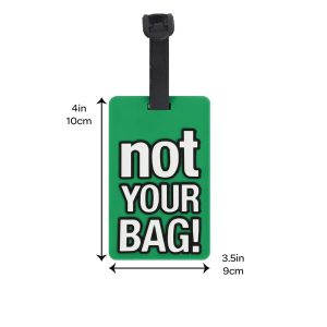Not Your Bag Luggage Tag Suitcase ID Holder - Image 8