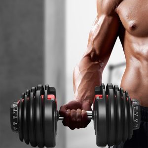 24kg Adjustable Dumbbell 2.5 to 24 Kg Multi Weight In LBS With Holder ( 1-Pieces ) - Image 4