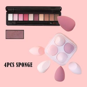 4-Pieces Makeup Sponge Dry&Wet - Image 4