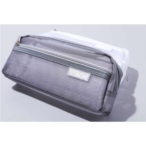 YIYIBUSHE Mesh Double zipper Pencil Case 86165 - Image 5