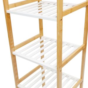 Bamboo Storage Shelf 5-Tier 140 x 30 x 40cm - Image 5