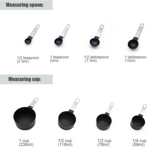 8-Pieces Stainless Steel Measuring Spoon - Image 5