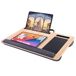 Large Lap Laptop & Tablets Desk ( 55 x 37 ) cm - Image 8