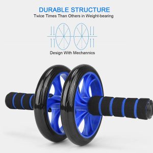 AB Roller Double Wheel With Knee Pad - Image 6