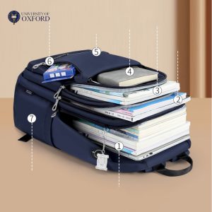 University Of OXFORD 18.5 Inch Waterproof Backpack X1066 - Image 3