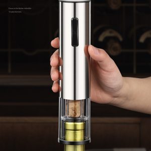 KLT Rechargeable Stainless Electric Wine Opener Set KP3-362003 - Image 5