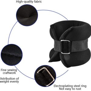 Ankle/Wrist Fabric Weights Adjustable Strap ( 2-Pieces Set ) - Image 3