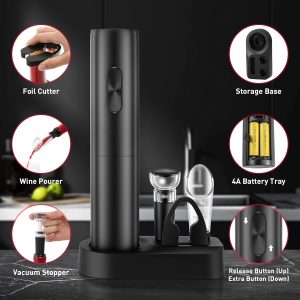 KLT Electric Wine Bottle Openers Set KB1-602201 - Image 7