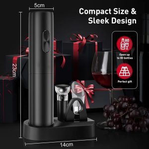 KLT Electric Wine Bottle Openers Set KB1-602201 - Image 4