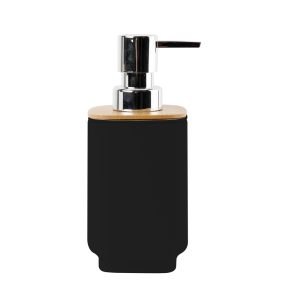 Sanitary Soap Dispenser Refillable Liquid Lotion Wood Lid - Image 8