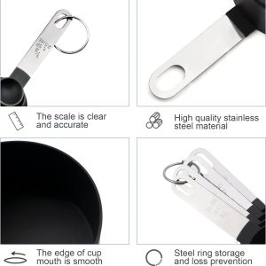 8-Pieces Stainless Steel Measuring Spoon - Image 6